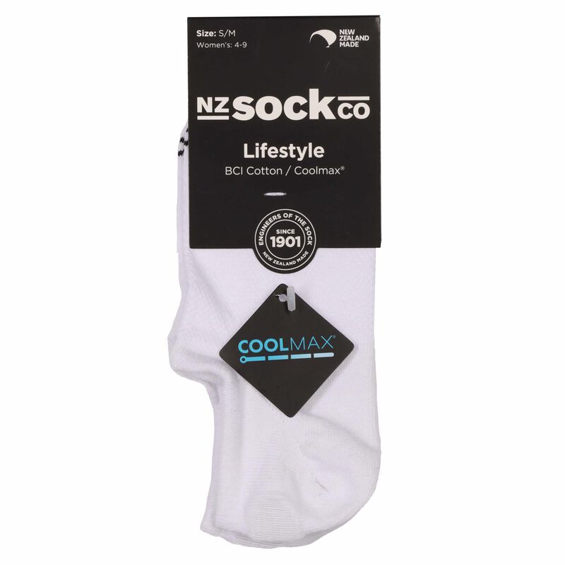 NZ Sock Co Coolmax Cotton Sneaker Sock image number 0